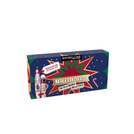 Maybelline New York Gift Box, with Concealer and Volume Mascara, Christmas Collection with Who You Want 2024, Mascara Sensational Eyelashes Intense Black, Concealer Erases Age Shades: 02