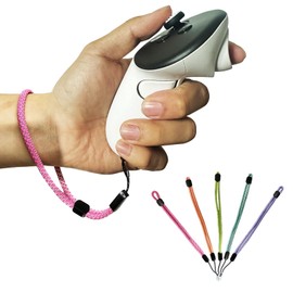 Improved Replacement Reflective Wrist Straps for Oculus Quest 3 Gen Controller, Sturdy Comfy Adjustable Hand Strap for Oculus HOTPINK