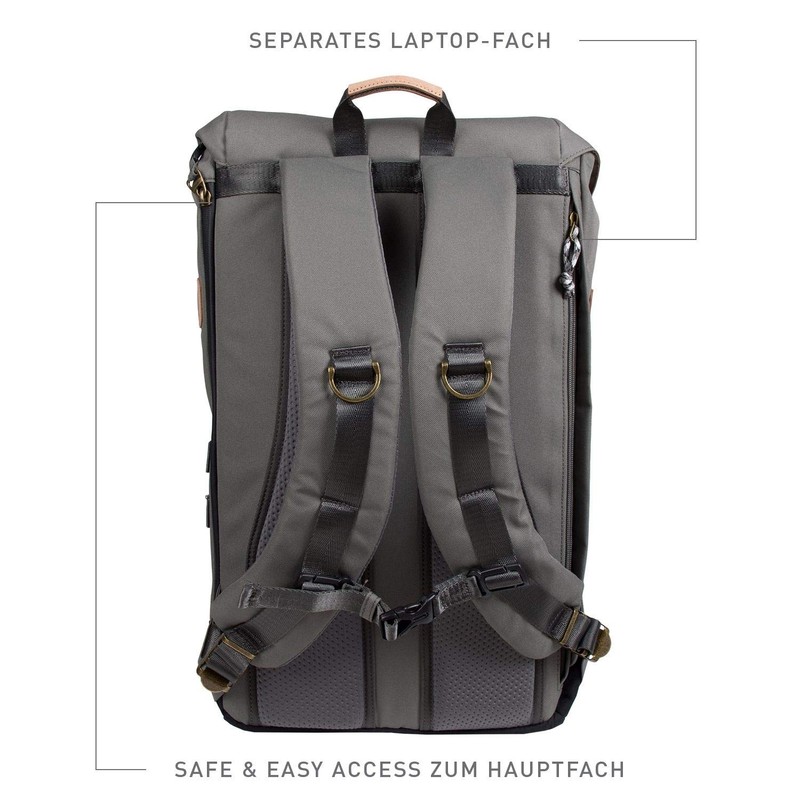 Doughnut Colorado Reborn Backpack – Black, gray