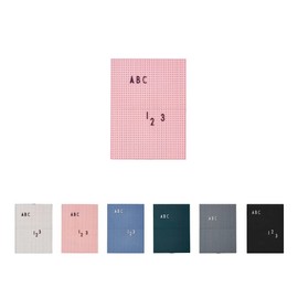 Design Letters Message Board A4 Pink | A4 A3 A2 | Buchstaben tafel | Letter board | Memotafel Wanddeko | Symbole, Buchstaben und Zahlen sind separat erhältlich