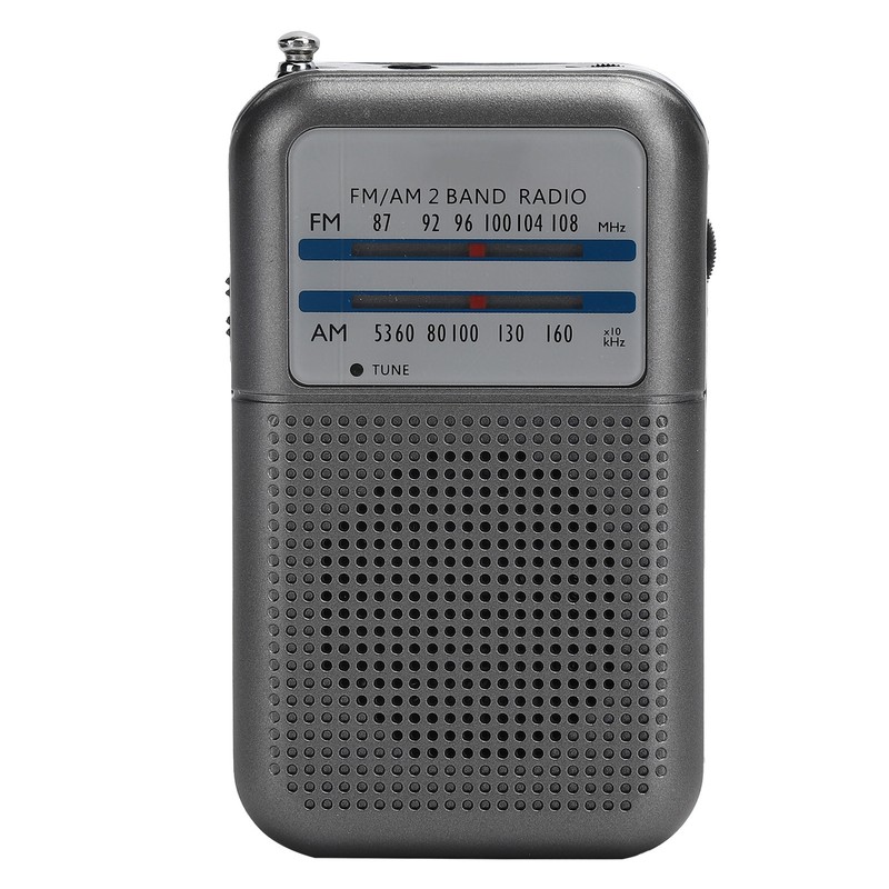 DE-333 Portable Radio AM/FM Receiver Pocket Size 2 Band High