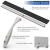 LPOLER Shower Squeegee for Shower Doors, Bathroom, Mirrors, Tiles and