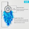 Dreamlike Double Blue Tree of Life Dream Catcher Wall Decor