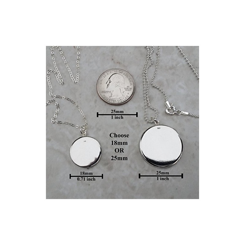 Anatomical Human Brain .925 Sterling Silver Necklace