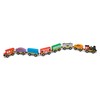 Melissa & Doug Wooden Magnetic Train Cars - 8 Piece