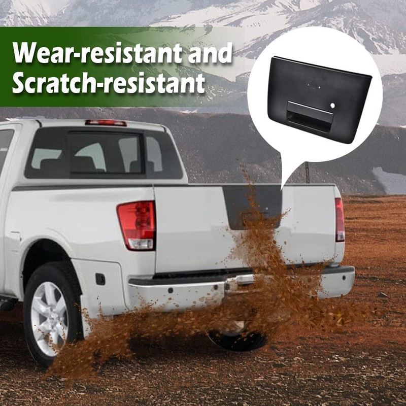 PIT66 Tailgate Handle, Compatible with 2008-2012 Nissan Titan PRO-4X/2004-2010 Nissan