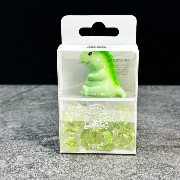 Sage's Portal Familiars Dice and Toy Set Combo Resin DND