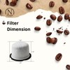 Nispira Coffee Maker Water Filter For GE Café, GE Profile