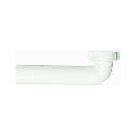 Keeney Manufacturing 104AWK Direct Connect Waste Arm, White, 1-1/2" x 15"
