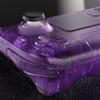 eXtremeRate Custom Faceplate Back Plate for Steam Deck LCD, Clear