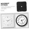 Mipcase 3pcs Clock Mechanism Replacement for DIY Projects Silent Quartz