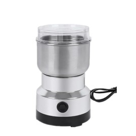 300g Grain Mill Grinder, 304 Stainless Steel Grain Mill High Speed Commercial Spice Grinder, Ultrafine Grain Household Flour Mill, Kitchen