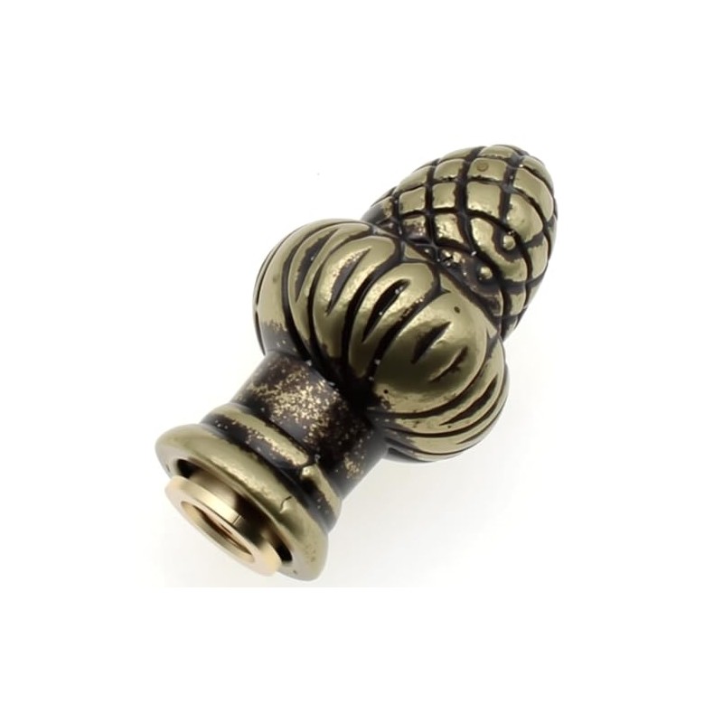OZXNO 1pcs Solid Lamp Finial Brass Lamp Finial Cap Knob