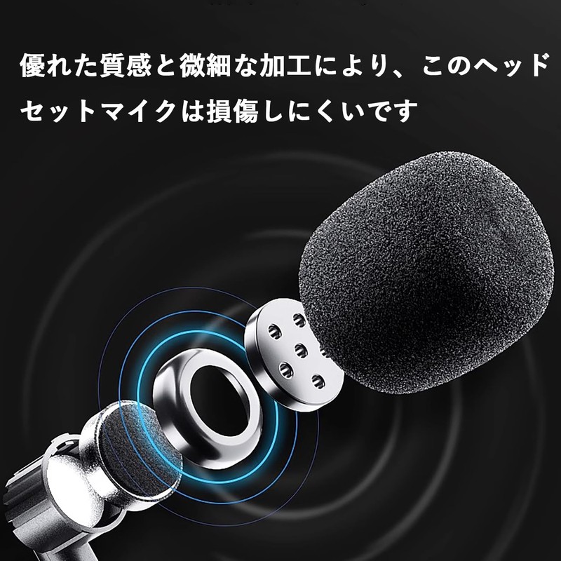 Head Microphone, Clip Microphone, Live Performance Microphone, Wearable Microphone, Head