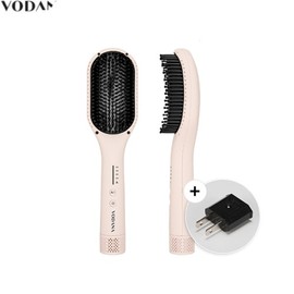 VODANA Glamcurl Air Heat Brush 1ea, Color:Melange Green