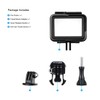 GEPULY Frame Mount Housing Case for GoPro Hero 7 Black/Silver/White,