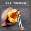 Stainless Steel Fruit Core Remover: Fruit Corer Removing Tool Easy