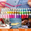 Juning Sewing Kit with Sewing Accessories, 42 Bobbins of Thread,