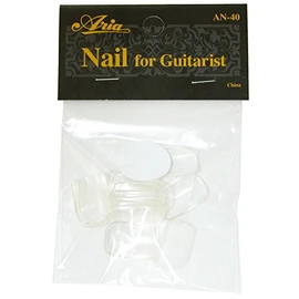 ARIA AN-40 SET Nail Tips Set, 3 Pieces of Each Size, Total of 21 Pieces