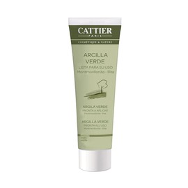 Cattier Green Clay and Mint Tube Mask - 100ml