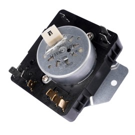 Fizzvex W10185981 Dryer Timer Control Black Replacement for Whirlpool 7MWGD1730JQ0 WGD4950HW1 7MWGD1930JM0 Heat Pump Dryer AP6016540