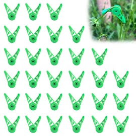 TIANLIN Plant Bender Clips, Pack of 30 Plant Benders, Plastic Low Stress Training, 360°, Stable Support, Adjustable Curved Tool for Fixing Plants