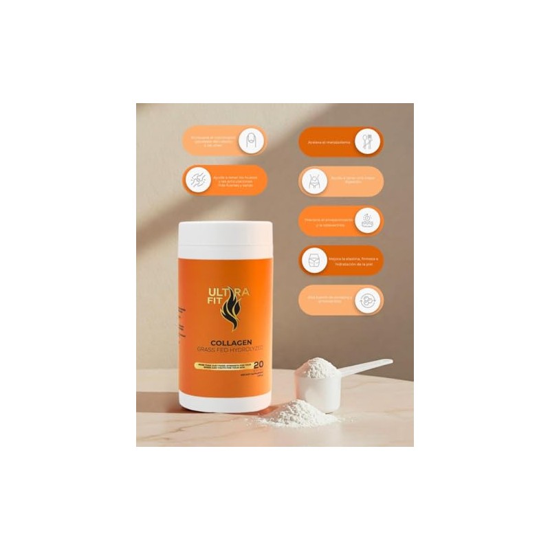 ULTRA FIT COLÁGENO HIDROLIZADO – Belleza y Vitalidad desde el