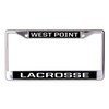 West Point Lacrosse Chrome License Plate Frame