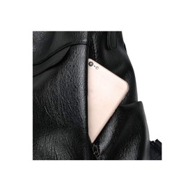 NAITOKE 0298schwarz1 Women's Backpack Small Elegant Leather Backpack Handbags for Women, 0298black--1, Elegant, practical, elegant