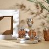 Set of 3 Owl Figurines – Hear No, See No,