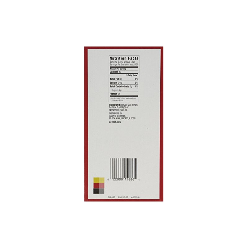 Altoids Peppermint Mints - 1.76 Ounce (Pack of 6)