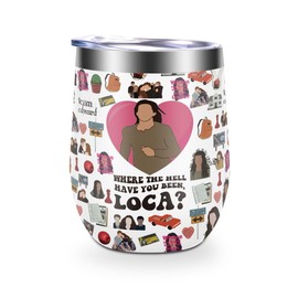 LONGXIN Twilight Gifts for Women Men, Twilight Saga Wine Tumbler, Twilight Merchandise, Twilight Merch for Movie Fans Girls Women, 12 oz Wine Tumbler Mug with Lid