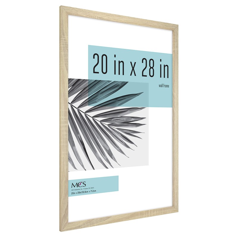 MCS Studio Gallery Frame, Natural Woodgrain, 20 x 28 in,