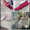 Wresty 2 Pair/4 Pcs Acrylic Shoe Store Display Stands Clear