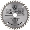 Carbide Tipped Circular Saw Blade, Diameter 160 mm