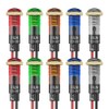 10PCS Small 12V LED Indicator Light, 8mm (5/16") IP67 Waterproof