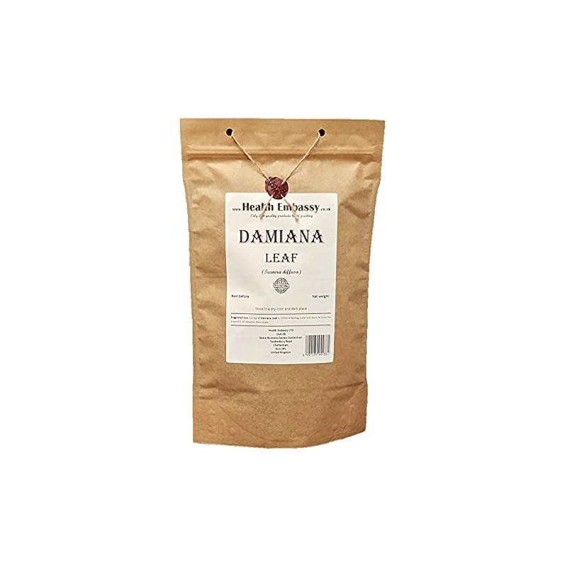 Health Embassy Damiana Leaf | Turnera diffusa | Dried Leaves