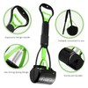PPOGOO Non-Breakable Pet Pooper Scooper for Dogs and Cats with