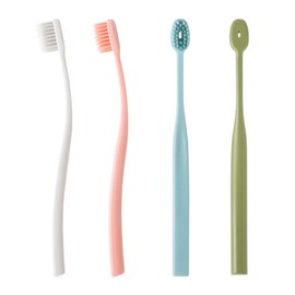 Sakabe Brush [Made in Japan] Perforation Reaches the Back Tooth Brush "Soft" Set of 2 (Color Not Available)