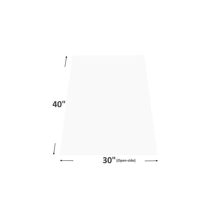 Wowfit Cello Clear Bags, 10 CT 30x40 inches - Durable