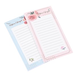 Operitacx 2pcs Magnetic Notepad Mini Security Notebook Fridge Magnets Magnetic Fridge Calendar Magnetic Calendar Fridge Magnetic Pen Holder Fridge Notepads Fridge Notepad Magnetic Paper