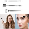 3 Pcs Eyebrow Brush Eyelash Separator Brow Comb & Lash