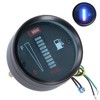 LED Fuel Meter Gauge Indicator 52mm Dia 12V Adjustable Resistance