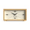 NEWGATE® Lemur Alarm Clock in Bamboo - Bedside Clock -