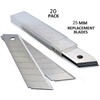 25MM Heavy Duty Utility Knife, Box Cutter with 20pcs SK-5