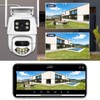 WiFi Security Camera Dual Lens HD Night Vision Remote Control