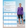 isnowood Womens Long Sleeve Rash Guard, UV UPF 50+ Sun
