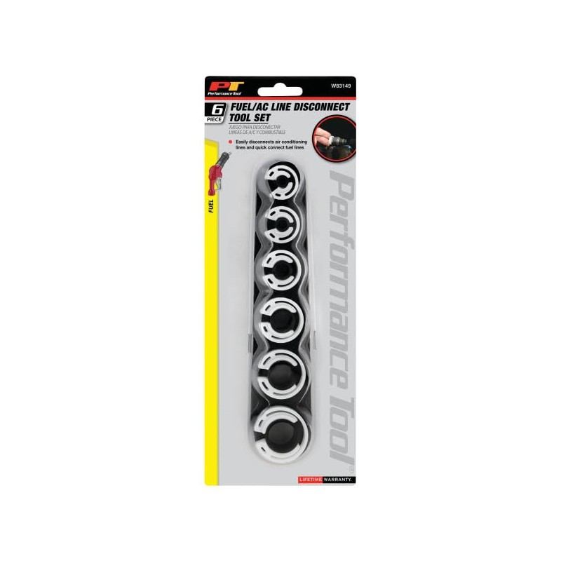 Performance Tool W83149 Universal A/C & Fuel Line Disconnect Set