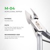 NGHIA Stainless Steel Nail Nipper - M-04: Precision Acrylic Nipper