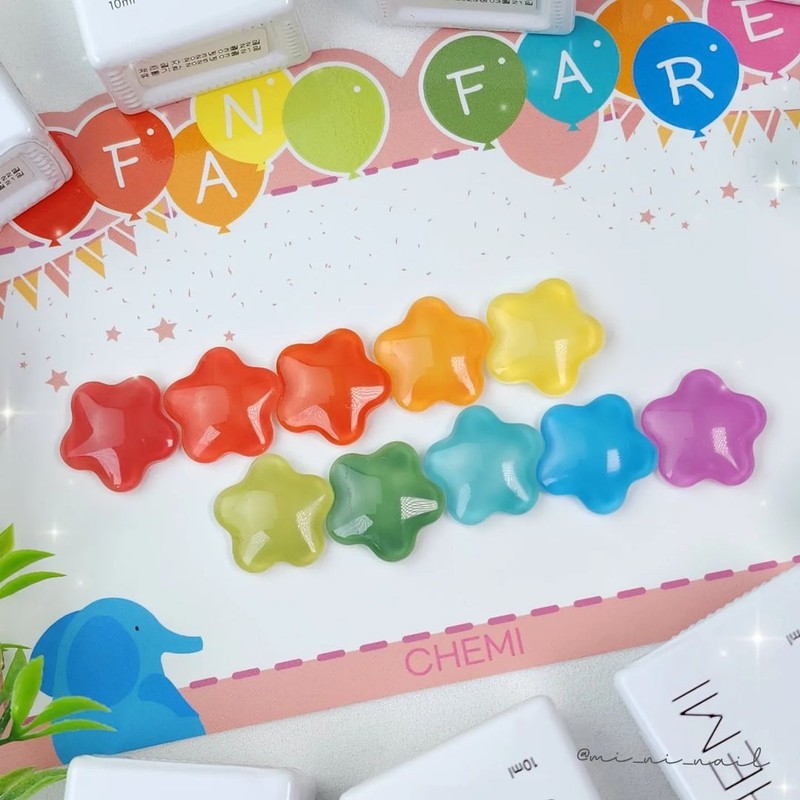 Chemie Gel Chemigel Fanfare Syrup Gel 10-piece set / 케미젤